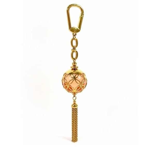 LOUIS VUITTON Ice Ball Key Holder Charm Authentic - Picture 1 of 6